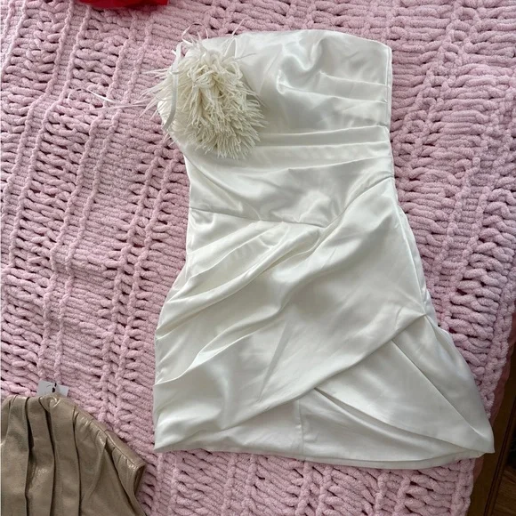 AKIRA | Dresses | Short Akira White Dress | Poshmark
